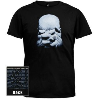 Breaking Benjamin - 2005 Tour Black T - Shirt - Small - Last One To U.  S.