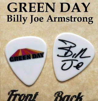 Greenday Billy Joe Armstrong Novelty Signature Guitar Pick (w - H3)