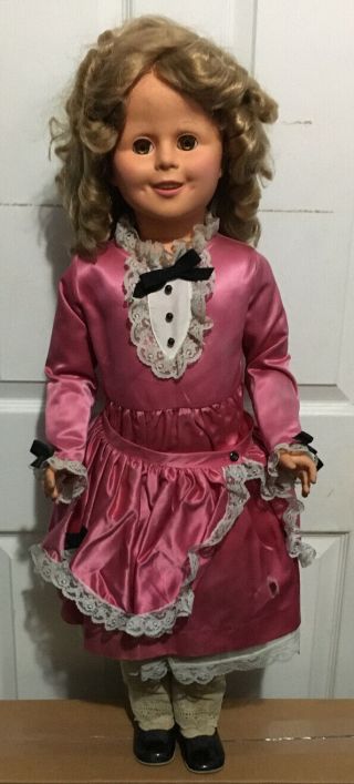 Dolls Dreams & Love Shirley Temple Doll Little Colonel 34 " Playpal 1984