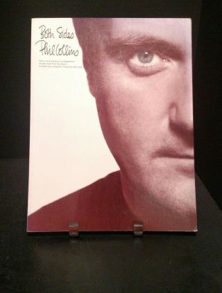1993 Phil Collins Both Sides Sheet Music Book Violin Piano Guitar Voice M19