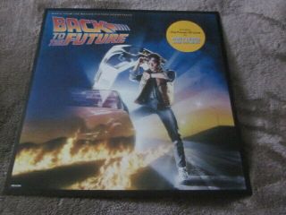 Back To The Future 1985 Soundtrack 12x12 Promo Cover Flat Poster Michael J.  Fox