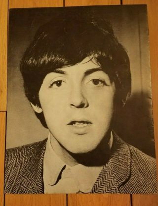 Paul Mccartney Photo Album C 1965 Beatles Usa Limited