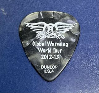 Aerosmith Tom Hamilton Signature Guitar Pick - 2012 - 2013 Global Warming Tour