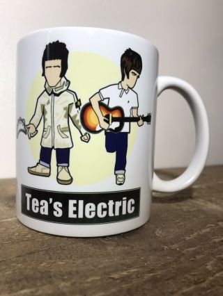 Oasis Mug Cup Coffee Tea Rock And Roll Liam Gallagher Noel