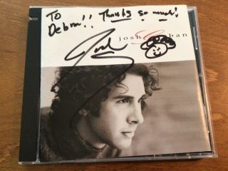 Josh Groban Autographed Signed Cd Booklet