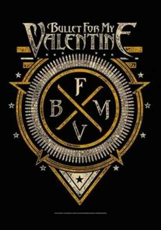 Bullet For My Valentine Poster Flag Bfmv Emblem Tapestry