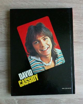 David Cassidy Annual 1974 Vintage/Retro Pop Music Hardback Book 2