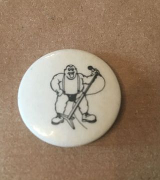 Vintage 1980s Bad Manners Pin Badge