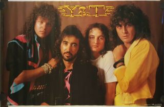 Y & T Poster Early 80 