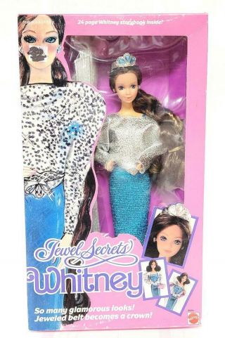 Barbie Jewel Secrets Whitney Doll Nrfb 1986 3179 Superstar Era