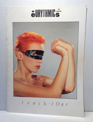 Vintage 1983 Eurythmics Touch Concert Tour Program