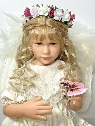Ashton Drake Limited Edition Doll Julie Fischer On Wings Of Promise W/