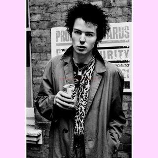 Sid Vicious Sex Pistols : Huge Photo Poster Similar To A1 - 36 " X24 " 2