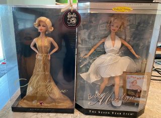 Barbie As Marilyn Monroe Collector Edition Seven Year Itch & Blonde Ambition