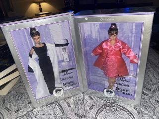 Barbie Set Of 2 Audrey Hepburn Breakfast At Tiffany 