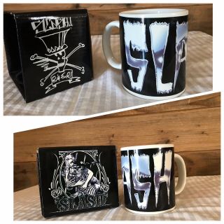 Slash Logo Name Coffee Mug Tea Ceramic Cup Gnr Slash Snake Pit