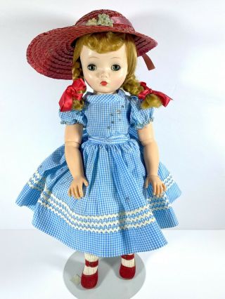 F Madame Alexander Doll Vintage 18 " Jointed 1950 
