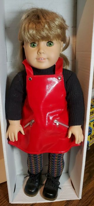 American Girl Doll Pleasant Company Just Like You 6 Red Jumper Meet Me Outfit