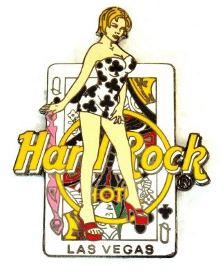 Hard Rock Hotel Las Vegas Sexy Clubs Babe Playing Card Pin Le
