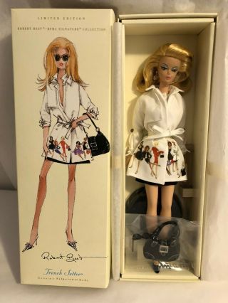 2003 Mattel Trench Setter Fashion Model Silkstone Barbie Doll Nrfb