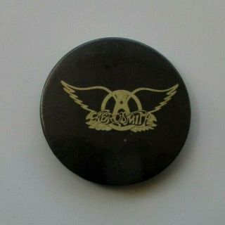 Aerosmith Vintage Metal Pin Badge From The 1980 