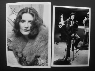 Sandie Shaw Portraits - 2 X 1971/74 Press Agency Photos 7 X 5 ",  1
