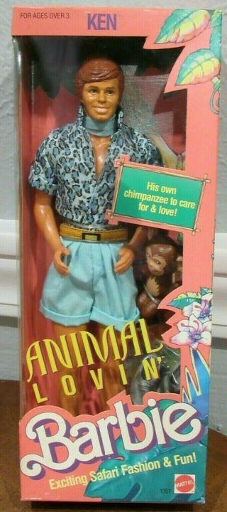 Barbie 1989 Animal Lovin 