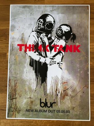 Blur Think Tank Poster 594mm X 841mm (a1 Sized)