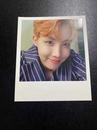 Bts J - Hope Official Wings Polaroid Photocard