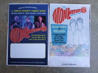 The Monkees 11x17 Farewell Promo Concert Poster Tour Tickets Vinyl