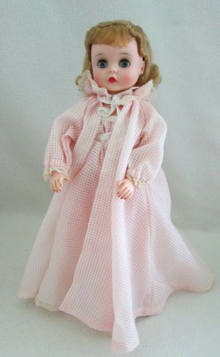 Vintage Madame Alexander Marybel Elise - Dressed In Mommy Made Robe & Nightie