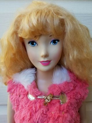 Extra Tall 36 ' My Life Size Disney 2003 Playmates Toys Inc.  Blonde Hair Doll 2