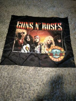 1988 Vintage Guns N Roses Poster Flag