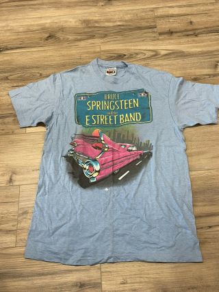 Vintage Concert T Shirt Bruce Springsteen And The E Street Band Born In The Usa