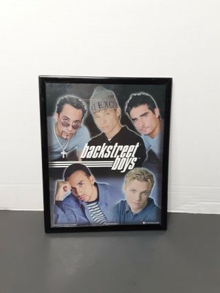 Vintage 2000 Backstreet Boys Poster / 8 X 10 Plastic Frame