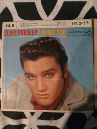 Elvis Presley Rca Victor Vinyl Music Records