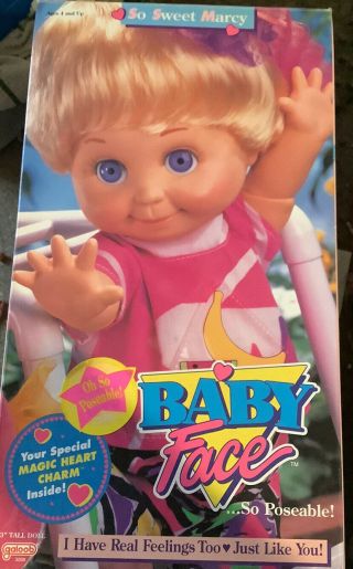 Galoob Baby Face Doll So Sweet Marcy,