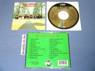 The Turtles 20 Greatest Hits 1984 Cd Beach Boys Lovin 