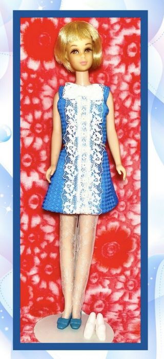 Vtg 1966 Mattel Francie Barbie Doll - Hair Happenin’s - Rooted Lashes