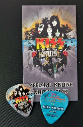 Kiss Kruise I Unplugged 101511 Gene Simmons Guitar Pick