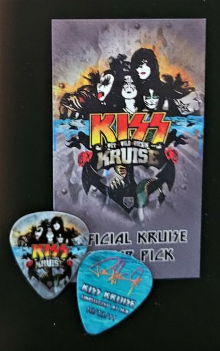 Kiss Kruise I Unplugged 101311 Paul Stanley Guitar Pick