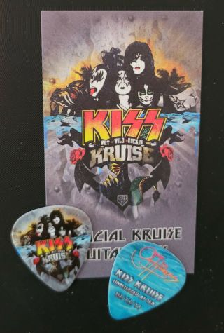 Kiss Kruise I Unplugged 101311 Gene Simmons Guitar Pick