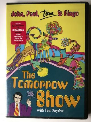The Beatles John,  Paul,  Tom & Ringo Dvd The Tomorrow Show