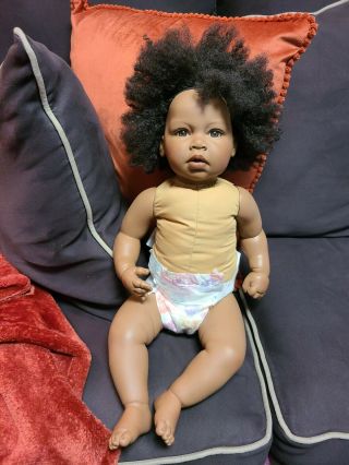 Lee Middleton African American Doll 2004 By Reva Schick
