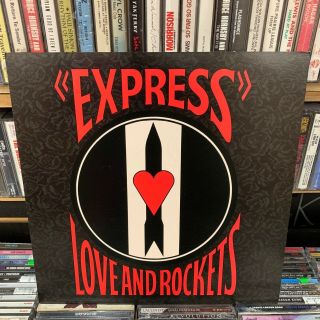 Express Love And Rockets 12x12 Promo Album Flat Singlesided Poster (90s Vintage)