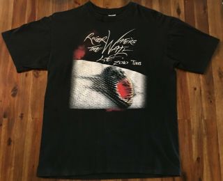 Roger Waters 2010 The Wall Tour Black T - Shirt (medium)