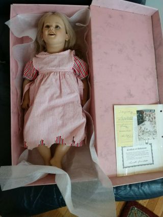 Annette Himstedt 26” Barefoot Children Lisa 3420 Puppen Kinder Doll W/ Box