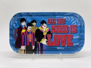 The Beatles - All You Need Is Love - Mini Metal Tin Sign Magnet - Subafilms