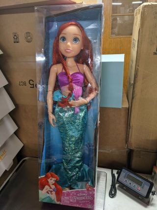 Disney Princess My Size Playdate Ariel Doll 32 Inch Little Mermaid