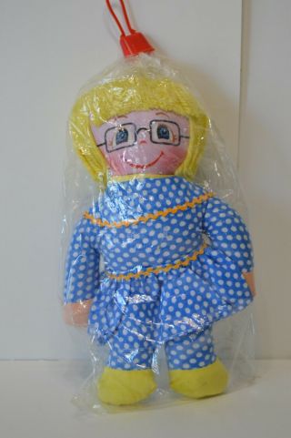 Vintage Buffy & Mrs.  Beasley Plush Doll Hong Kong Mcm Tv Collectible Toy Euc